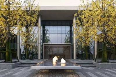 騰升案例鑒賞 | 精工筑境，詩意棲居 永威上和郡售樓部室內外精裝工程實景解析